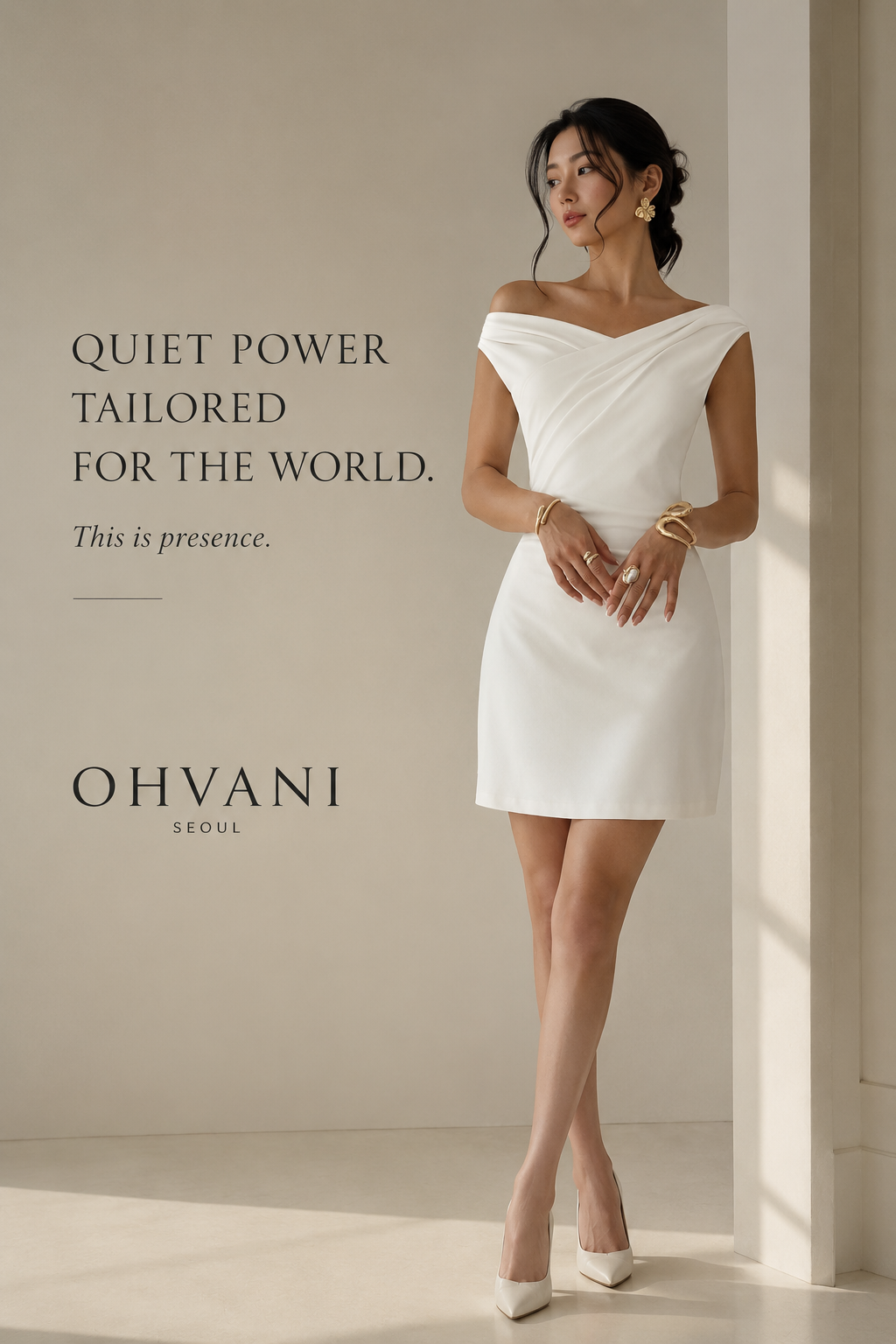 Quiet power, tailored for the world.